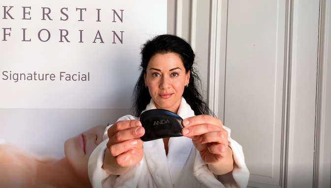 F�rh�j effekten av olja, serum och extrakt med Gua Sha-teknik