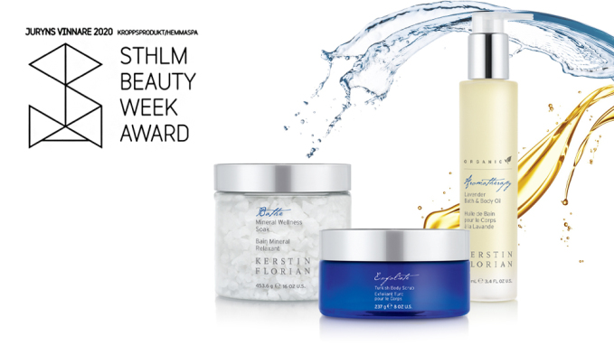 B�sta Kroppsprodukt/Hemmaspa 2020 � Kerstin Florians produkter f�r utm�rkelse!