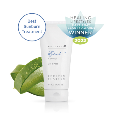 Aloe Gel - k�ret til Best Sunburn Treatment 2022!