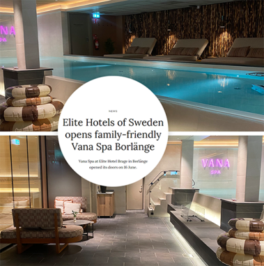 Vana Spa i Borl�nge omn�mns i European Spa Magazine