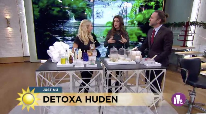 Detoxa huden med h�rliga bad och oljor!