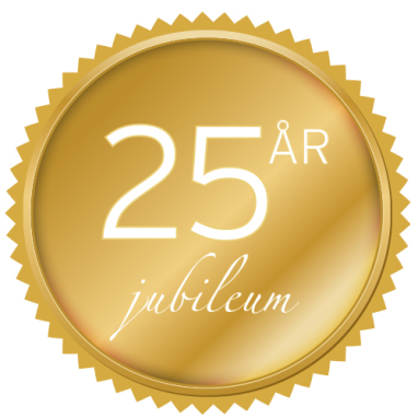 Vi firar 25 �r i Skandinavien!